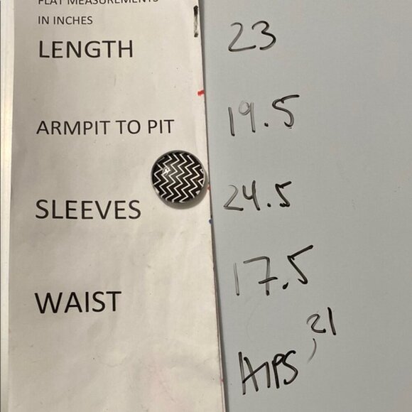 Anne Klein Brown Leather Jacket - Picture 14 of 14